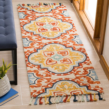 Safavieh Aspen Apn217A Beige / Rust Rugs.