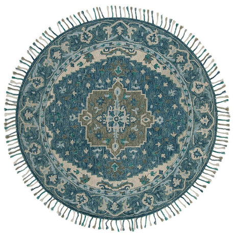 Safavieh Aspen Apn230A Dark Blue/Grey Rug.