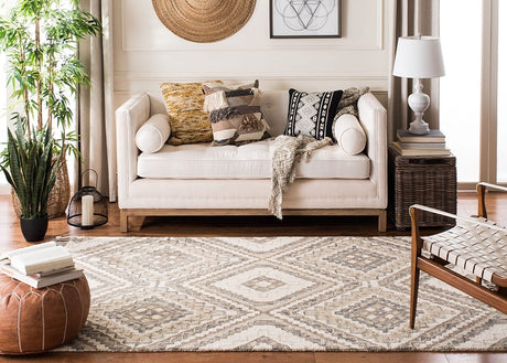 Safavieh Aspen Apn250E Taupe/Ivory Rug.