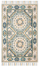 Safavieh Aspen Apn251A Ivory/Charcoal Rug.