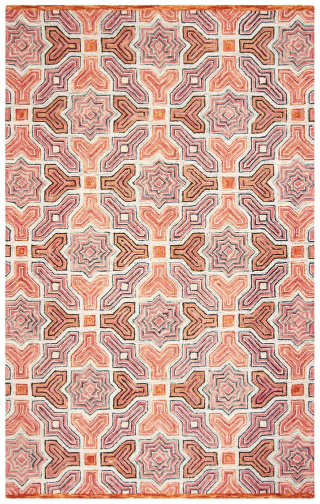 Safavieh Aspen Apn260U Pink/Orange Rugs.