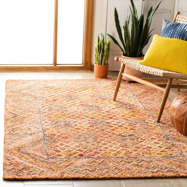 Safavieh Aspen Apn282D Gold/Pink Rugs.