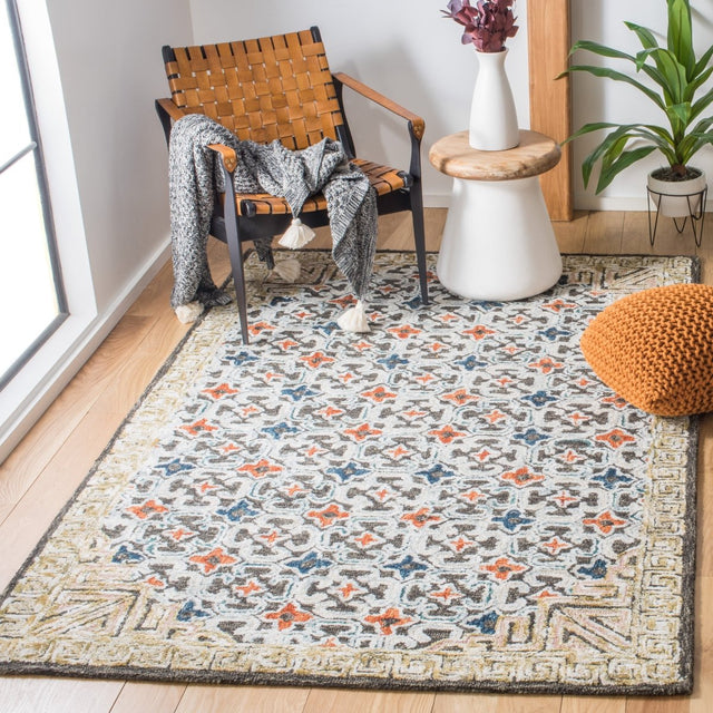 Safavieh Aspen Apn294M Blue/Taupe Rugs.