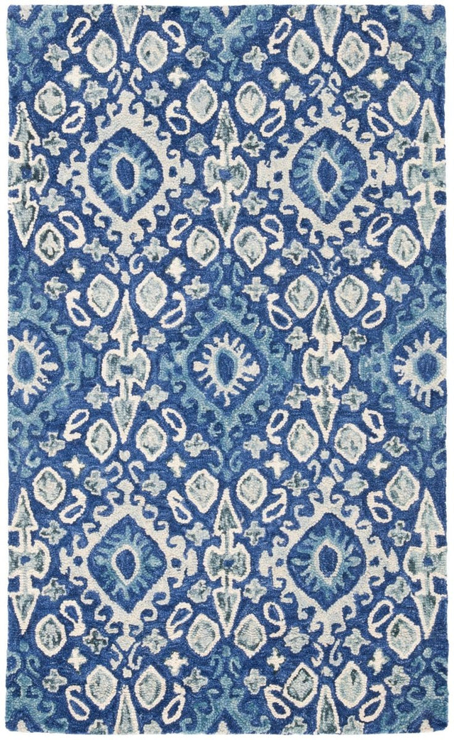 Safavieh Aspen Apn295N Navy/Beige Rugs.