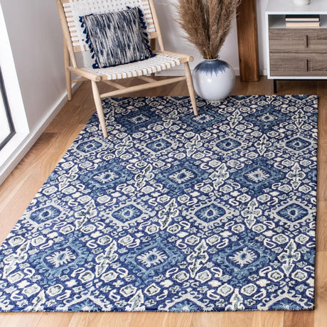 Safavieh Aspen Apn295N Navy/Beige Rugs.