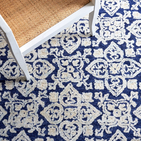 Safavieh Aspen Apn296N Navy/Ivory Rugs.