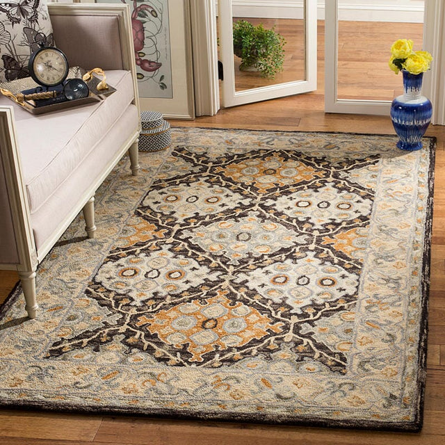 Safavieh Aspen Apn304A Beige / Brown Rugs.