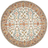 Safavieh Aspen Apn308A Ivory / Blue Rugs.