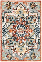 Safavieh Aspen Apn312A Blue / Rust Rugs.