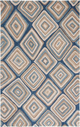 Safavieh Aspen Apn350M Blue/Beige Rug.