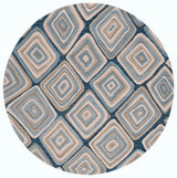 Safavieh Aspen Apn350M Blue/Beige Rug.