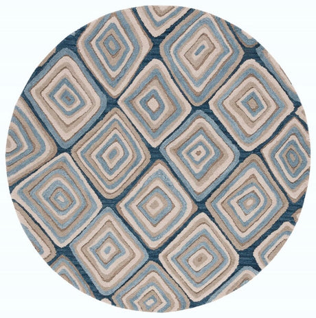 Safavieh Aspen Apn350M Blue/Beige Rug.
