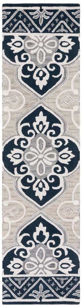 Safavieh Aspen Apn351M Blue/Ivory Rug.