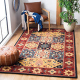 Safavieh Aspen Apn402Q Red/Gold Rugs.