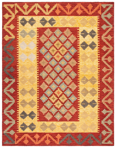 Safavieh Aspen Apn403Q Red/Gold Rugs.