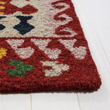 Safavieh Aspen 4'-0" x 6'-0" Rug in Red / Yellow