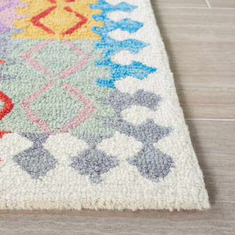 Safavieh Aspen Apn407A Ivory/Red Rug.