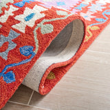 Safavieh Aspen Apn409Q Red/Ivory Rug.