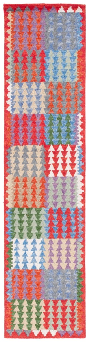 Safavieh Aspen Apn411Q Red/Blue Rug.