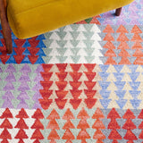 Safavieh Aspen Apn411Q Red/Blue Rug.