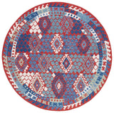 Safavieh Aspen Apn412Q Red/Blue Rug.
