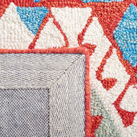 Safavieh Aspen Apn412Q Red/Blue Rug.