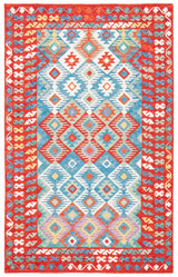 Safavieh Aspen Apn414Q Red/Blue Rug.