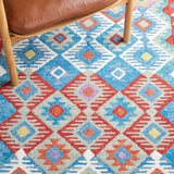 Safavieh Aspen Apn414Q Red/Blue Rug.