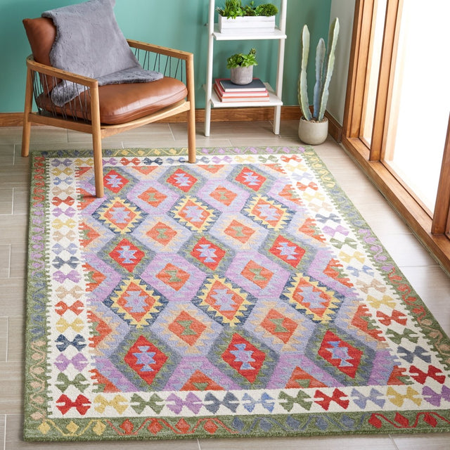 Safavieh Aspen Apn415A Ivory/Grey Rug.