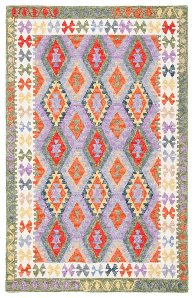 Safavieh Aspen Apn415A Ivory/Grey Rug.