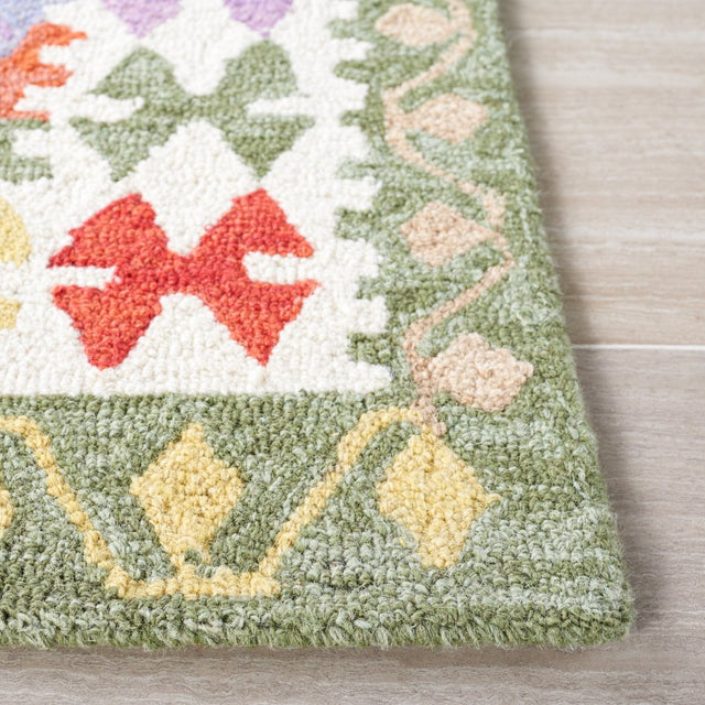 Safavieh Aspen Apn415A Ivory/Grey Rug.