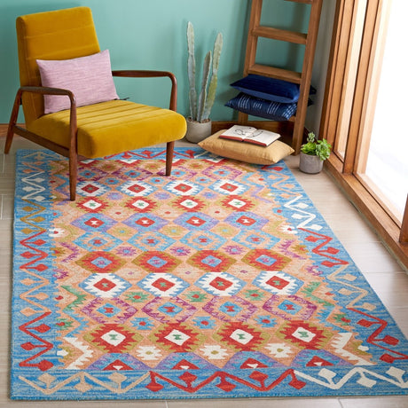 Safavieh Aspen Apn417L Light Blue/Beige Rug.