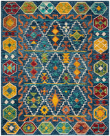 Safavieh Aspen Apn501A Navy / Gold Rugs.