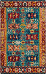 Safavieh Aspen Apn503A Blue / Red Rugs.