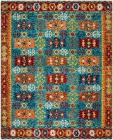 Safavieh Aspen Apn503A Blue / Red Rugs.