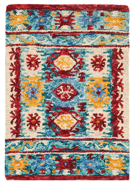 Safavieh Aspen Apn505A Blue / Red Rugs.