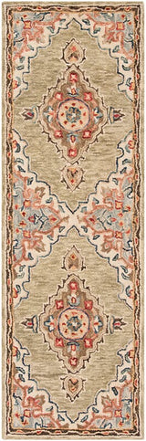 Safavieh Aspen Apn506A Sage / Brown Rugs.