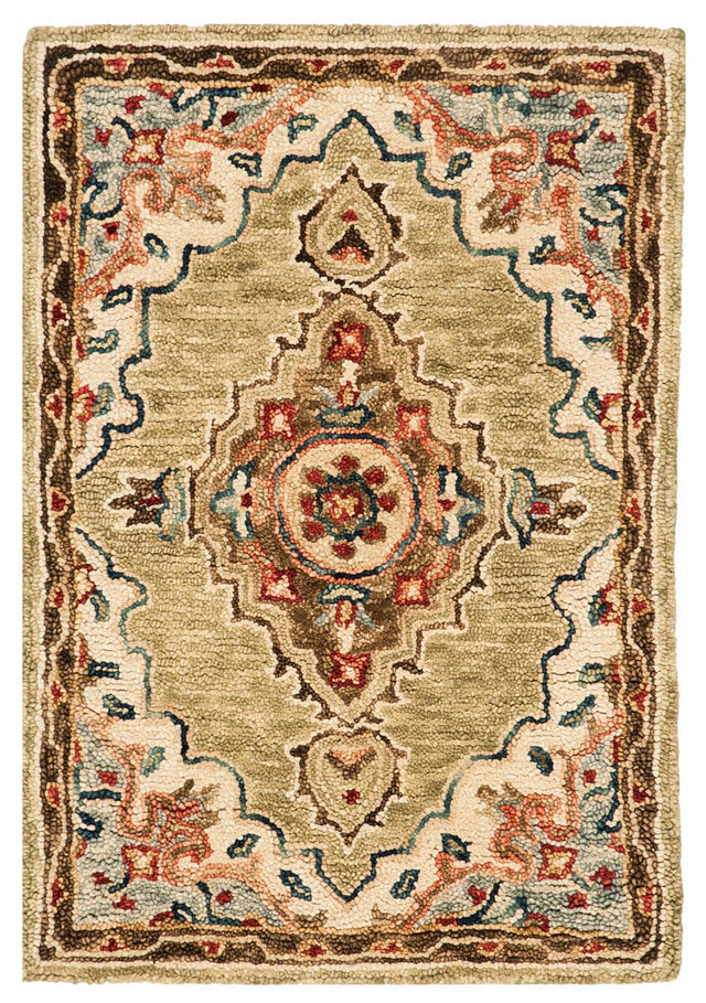 Safavieh Aspen Apn506A Sage / Brown Rugs.