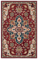 Safavieh Aspen Apn507A Red / Blue Rugs.