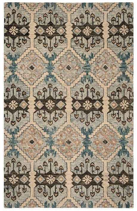 Safavieh Aspen Apn512M Light Blue / Cream Rugs.