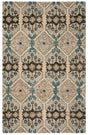 Safavieh Aspen Apn512M Light Blue / Cream Rugs.