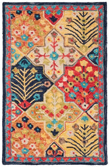 Safavieh Aspen Apn514M Blue / Orange Rugs.