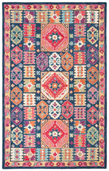 Safavieh Aspen Apn518M Blue/Red Rug.