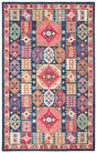 Safavieh Aspen Apn518M Blue/Red Rug.