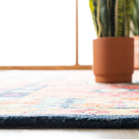 Safavieh Aspen Apn518M Blue/Red Rug.