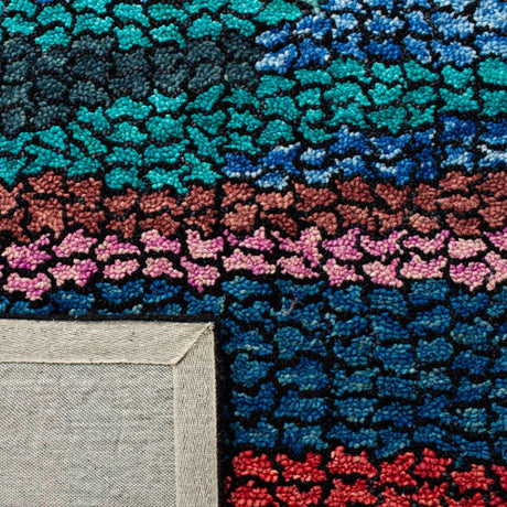 Safavieh Aspen Apn519N Navy/Red Rug.