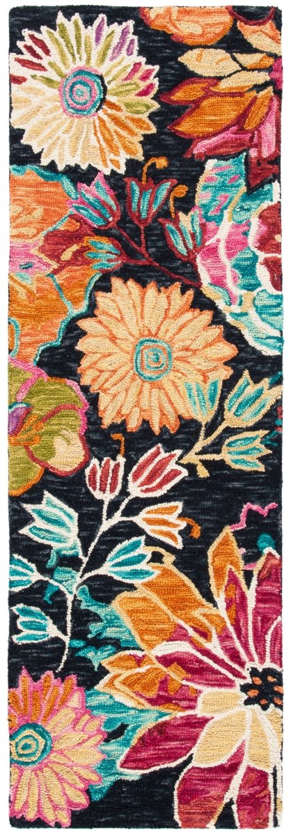 Safavieh Aspen Apn520H Charcoal/Blue Rug.