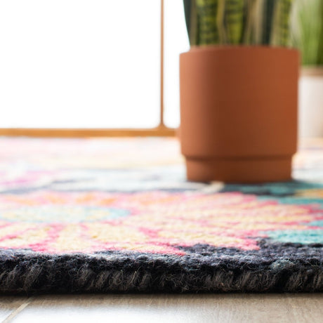 Safavieh Aspen Apn520H Charcoal/Blue Rug.
