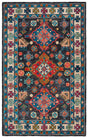 Safavieh Aspen Apn521H Charcoal/Blue Rug.