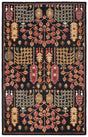 Safavieh Aspen Apn522Z Black/Red Rug.